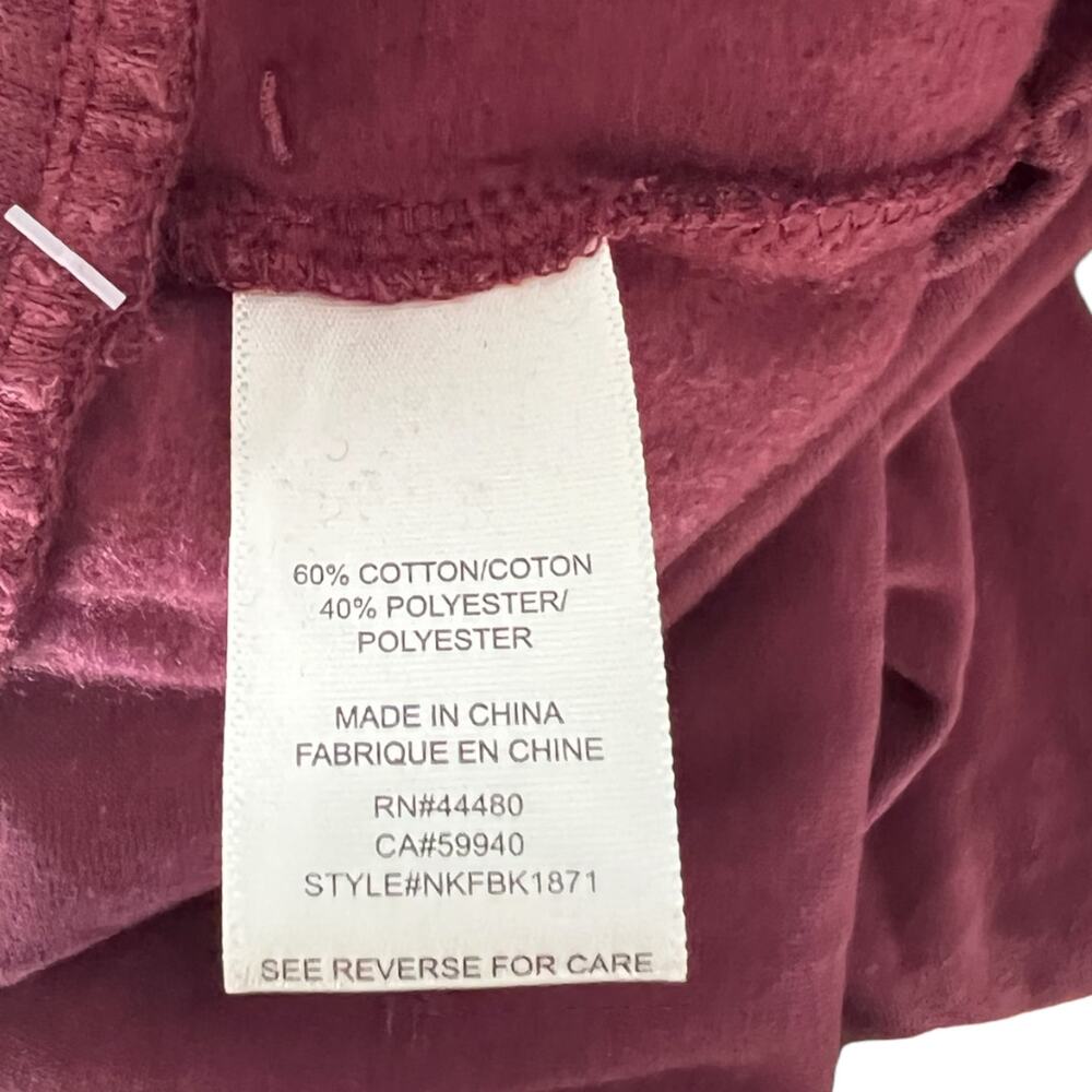 NWT Love Fire Burgundy Joggers Large - Picture 4 of 6